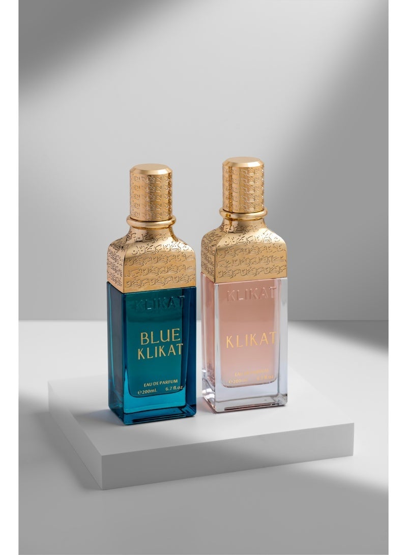 ALezz Oud Klkat Blue 200 Ml+ Klkat 200Ml EDP - Image 2